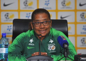Desiree Ellis coach of South Africa during the Banyana Banyana Team Announcement on the 07 November 2018 at SAFA House / Pic Sydney Mahlangu/BackpagePix
